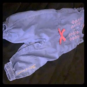 Juicy couture blue Jean romper